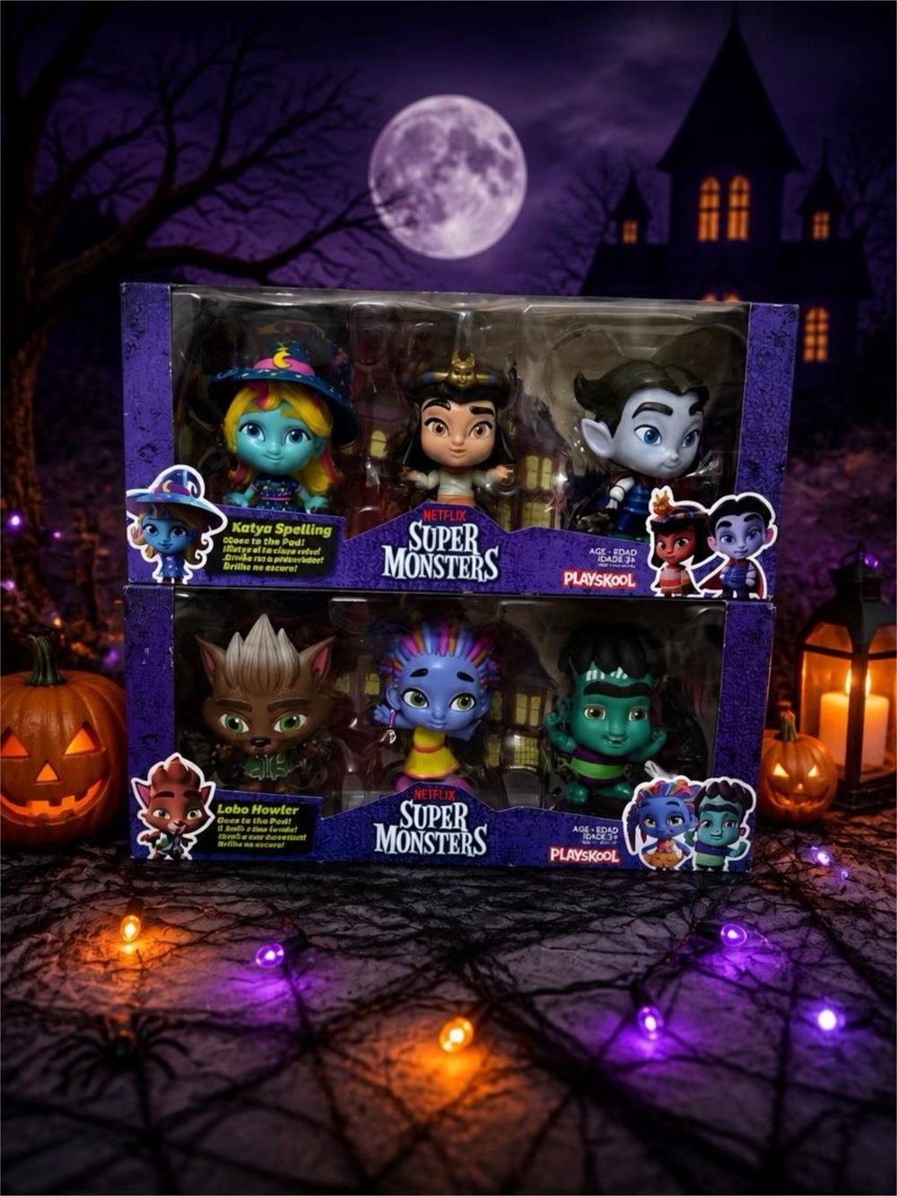 Playskool Netflix Super Monsters 6-Figure Pack - Multicolor